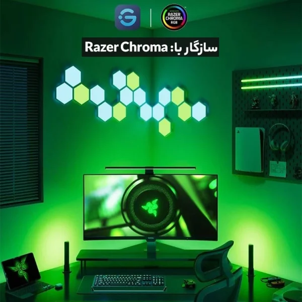 لامپ و ریسه هوشمند گیمینگ گووی Govee Gaming Light Kit G1 سایز 27-34 اینچ