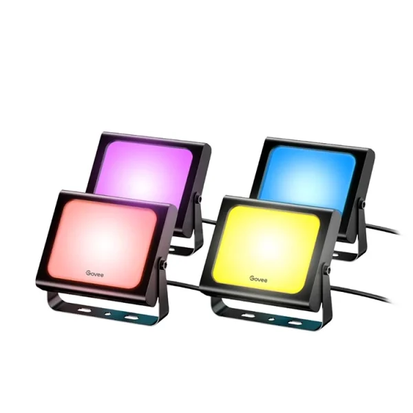 لامپ هوشمند 4 عددی گووی Govee RGBIC Flood Lights