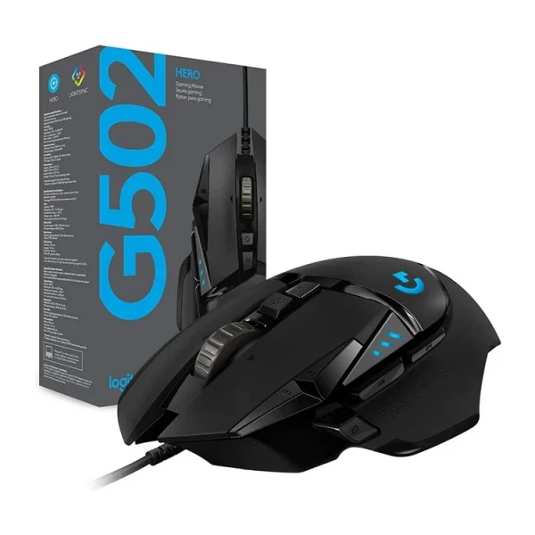 ماوس گیمینگ لاجیتک مدل Logitech G502 Hero High Performance