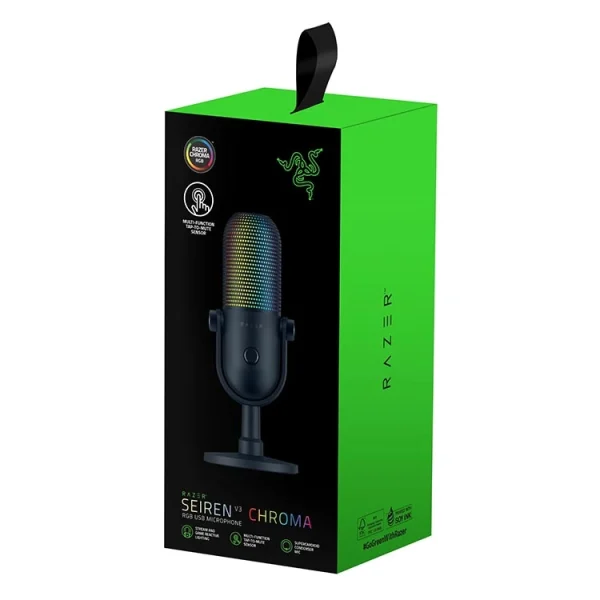 میکروفون استریم ریزر Razer Seiren V3 Chroma - مشکی