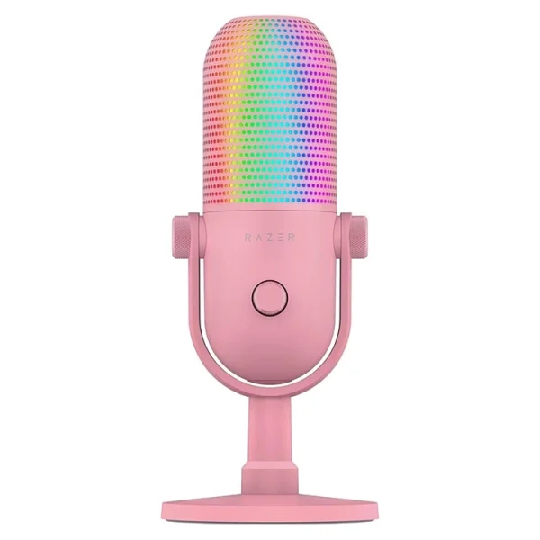 میکروفون استریم ریزر Razer Seiren V3 Chroma - صورتی