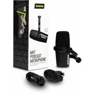 میکروفون شور Shure MV7+ Podcast Microphone